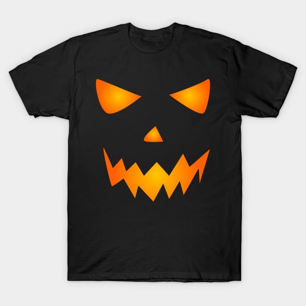 Cat Face Meh Funny Halloween T-Shirt by Salma Ismail